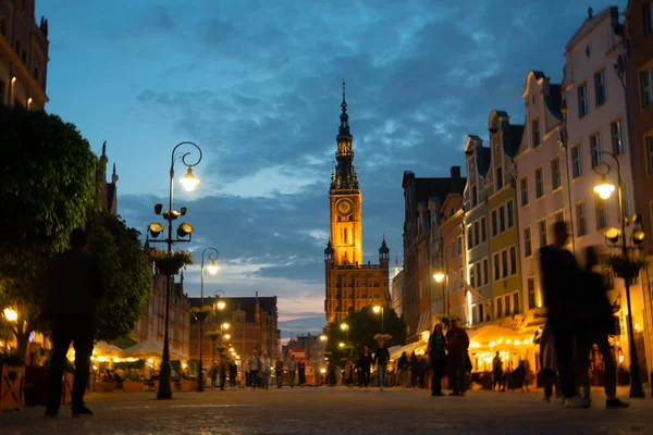 Eski Şehir Gdansk Poland Temmuz 2022 — Stok fotoğraf