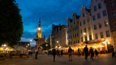 Eski Şehir GDANSK, POLAND - 6 Temmuz 2022