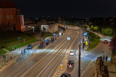 Varşova Eski Kasabası 'nda 30 Haziran 2023' te Varşova, Polonya 'da çekildi.