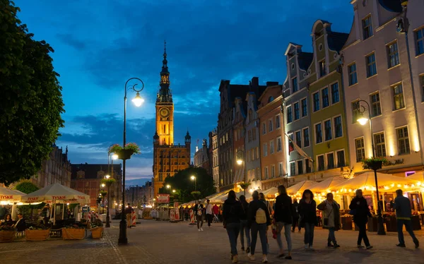 Eski Şehir Gdansk Poland Temmuz 2022 — Stok fotoğraf