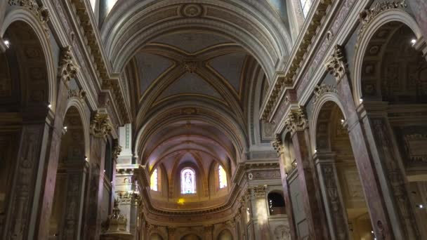 Toulouse Francja Wrzesień 2023 Bazylika Saint Sernin Świątynia Kościół Historyczny — Wideo stockowe