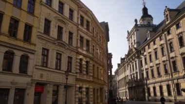Wroclaw kenti Avrupa turizm mimarisi