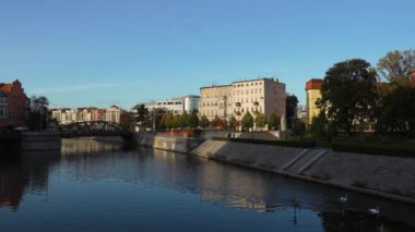 Wroclaw kenti Avrupa turizm mimarisi