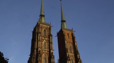Wroclaw kenti Avrupa turizm mimarisi