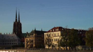 Wroclaw kenti Avrupa turizm mimarisi