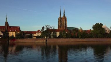 Wroclaw kenti Avrupa turizm mimarisi