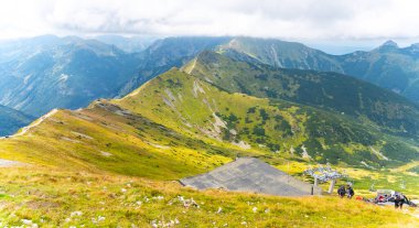 Dağ manzarası Polonya Zakopane