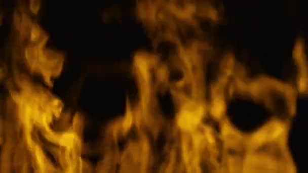 Tűz Füstöt Éget Tűz Füstöl — Stock videók