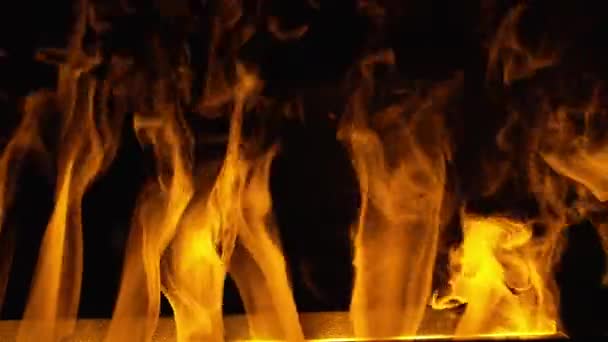 Ogień Pali Dym Ogień Pali — Wideo stockowe
