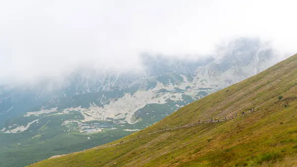 Mountains Landscape Panorama Top Kasprowy Wierch Poland — Stock Photo, Image