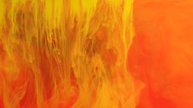 mürekkep suyu yavaş çekim boya