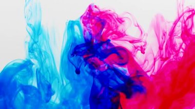 mürekkep suyu yavaş çekim boya