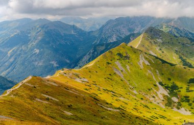Dağ manzarası Polonya Zakopane