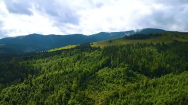 Thüringen Ormanı Yeşil Ormanları, Almanya 'nın alçak dağlarını çevreleyen manzaralar