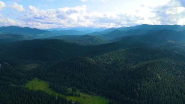 Schwarzwaldské Pohoří Baden Wrttembersku Jihozápadě Moderního Německa Letecký Pohled Dron — Stock video