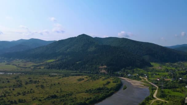 Drone Flying Blauen Mountain Belchen Black Forest Németország — Stock videók