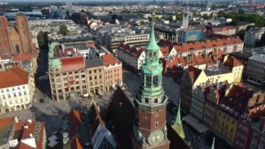 Avrupa 'nın en güzel antik mimari uçağı 21 Temmuz 2024 Wroclaw Polonya' dan havalandı.