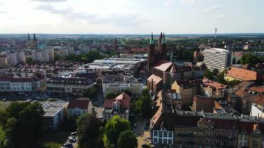 Legnica, Polonya Antik Polonya şehrinin ortaçağ mimarisi, Avrupa 'nın sokak tapınağı altyapısı boyunca evleri