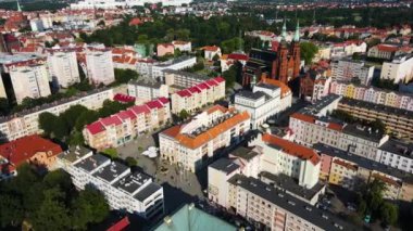 Legnica, Polonya Antik Polonya şehrinin ortaçağ mimarisi, Avrupa 'nın sokak tapınağı altyapısı boyunca evleri