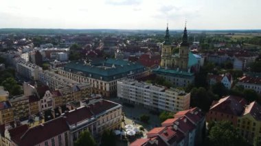 Legnica, Polonya Antik Polonya şehrinin ortaçağ mimarisi, Avrupa 'nın sokak tapınağı altyapısı boyunca evleri