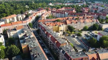 Legnica, Polonya Antik Polonya şehrinin ortaçağ mimarisi, Avrupa 'nın sokak tapınağı altyapısı boyunca evleri