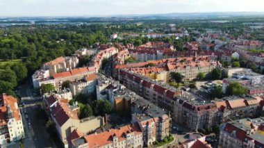 Legnica, Polonya Antik Polonya şehrinin ortaçağ mimarisi, Avrupa 'nın sokak tapınağı altyapısı boyunca evleri