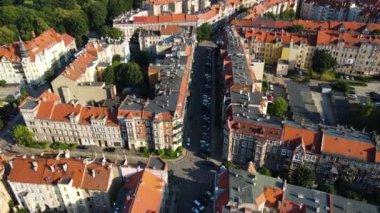 Legnica, Polonya Antik Polonya şehrinin ortaçağ mimarisi, Avrupa 'nın sokak tapınağı altyapısı boyunca evleri