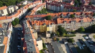Legnica, Polonya Antik Polonya şehrinin ortaçağ mimarisi, Avrupa 'nın sokak tapınağı altyapısı boyunca evleri