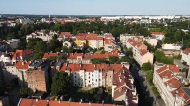 Legnica, Polonya Antik Polonya şehrinin ortaçağ mimarisi, Avrupa 'nın sokak tapınağı altyapısı boyunca evleri