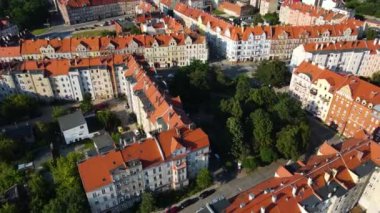 Legnica, Polonya Antik Polonya şehrinin ortaçağ mimarisi, Avrupa 'nın sokak tapınağı altyapısı boyunca evleri