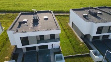 modern konut kompleksi mimari konutları Avrupa 'da rahat yaşarlar