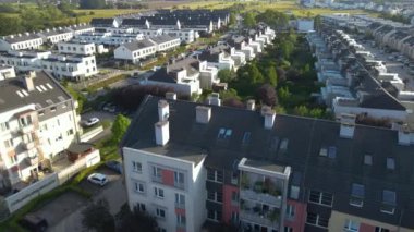 modern konut kompleksi mimari konutları Avrupa 'da rahat yaşarlar