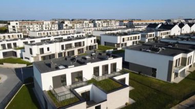modern konut kompleksi mimari konutları Avrupa 'da rahat yaşarlar