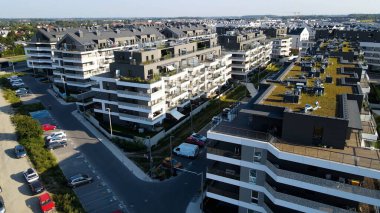 modern iskan kompleksi yeni gelişim Wroclaw Polonya