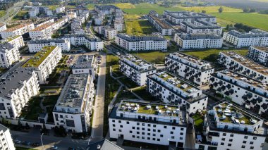 modern iskan kompleksi yeni gelişim Wroclaw Polonya