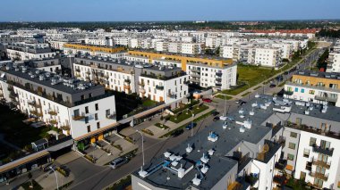 modern iskan kompleksi yeni gelişim Wroclaw Polonya