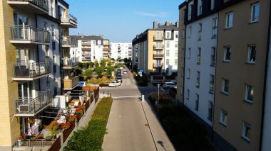 modern iskan kompleksi yeni gelişim Wroclaw Polonya