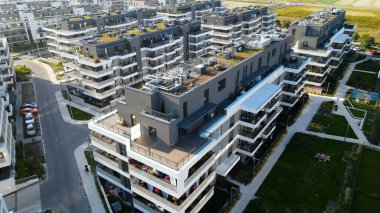 modern iskan kompleksi yeni gelişim Wroclaw Polonya