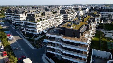 modern iskan kompleksi yeni gelişim Wroclaw Polonya