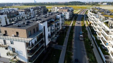 modern iskan kompleksi yeni gelişim Wroclaw Polonya