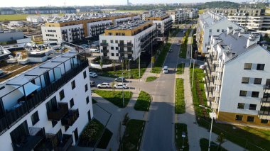 modern iskan kompleksi yeni gelişim Wroclaw Polonya