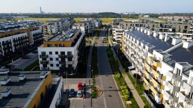 modern iskan kompleksi yeni gelişim Wroclaw Polonya