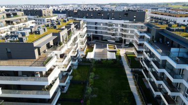 modern iskan kompleksi yeni gelişim Wroclaw Polonya