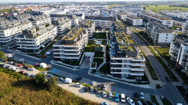 modern iskan kompleksi yeni gelişim Wroclaw Polonya