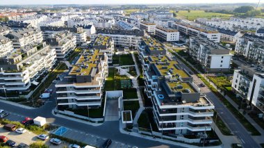 modern iskan kompleksi yeni gelişim Wroclaw Polonya