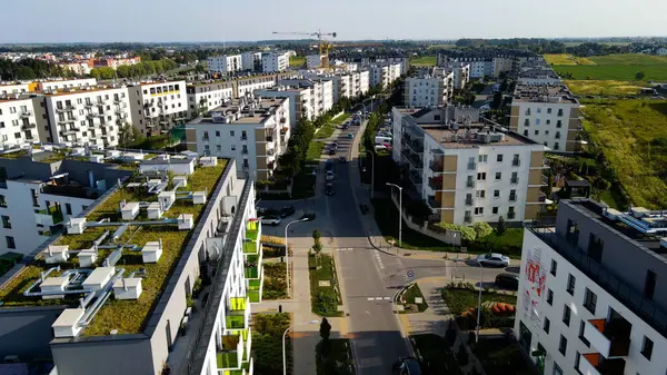 modern iskan kompleksi yeni gelişim Wroclaw Polonya