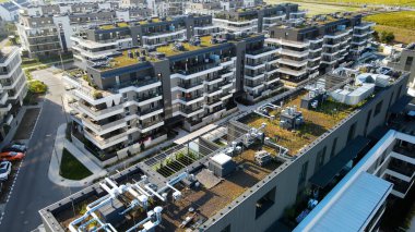 modern iskan kompleksi yeni gelişim Wroclaw Polonya