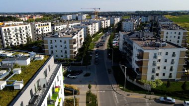 modern iskan kompleksi yeni gelişim Wroclaw Polonya