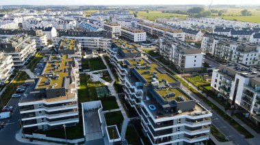 modern iskan kompleksi yeni gelişim Wroclaw Polonya