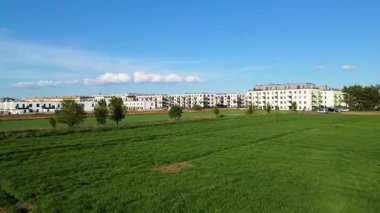 Modern iskan kompleksi yeni altyapı Wroclaw Polonya